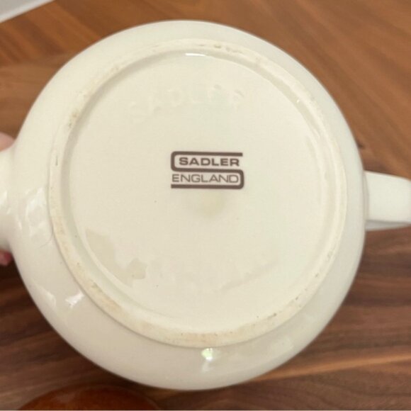 Vintage Sadler Harvest Teapot Autumn Colours Made England Ceramic Tea Time - Picture 3 of 12